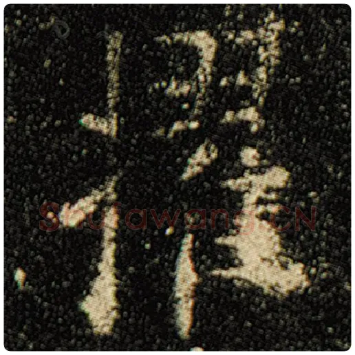 欧阳询毛笔楷书擢字的写法,摘自欧阳询书法作品化度寺碑