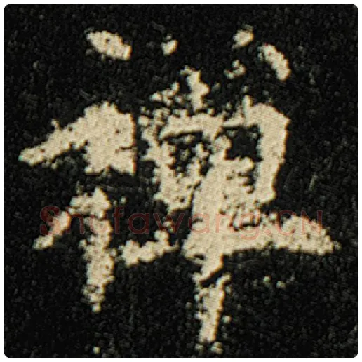 欧阳询毛笔楷书禅字的写法,摘自欧阳询书法作品化度寺碑