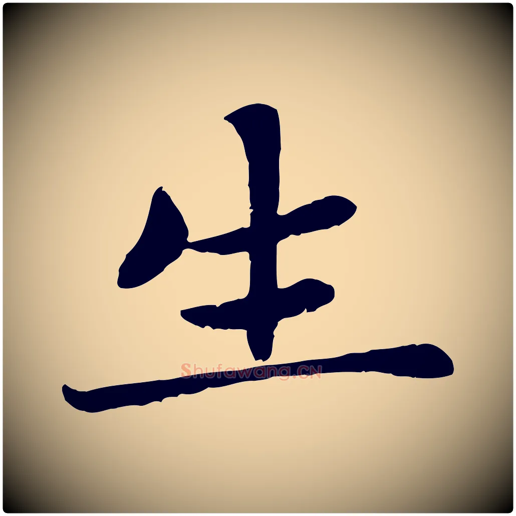生毛笔楷书写法,摘自元代赵孟頫卫淑媛墓志