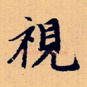 視