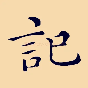 記