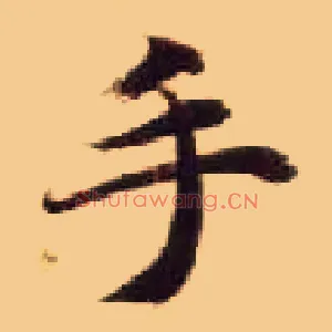 手