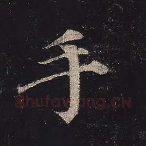 手