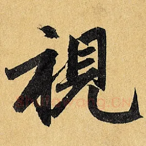 视