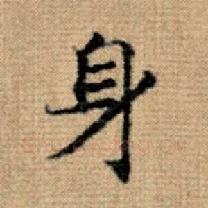 身