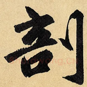 剖