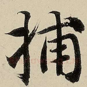 捕